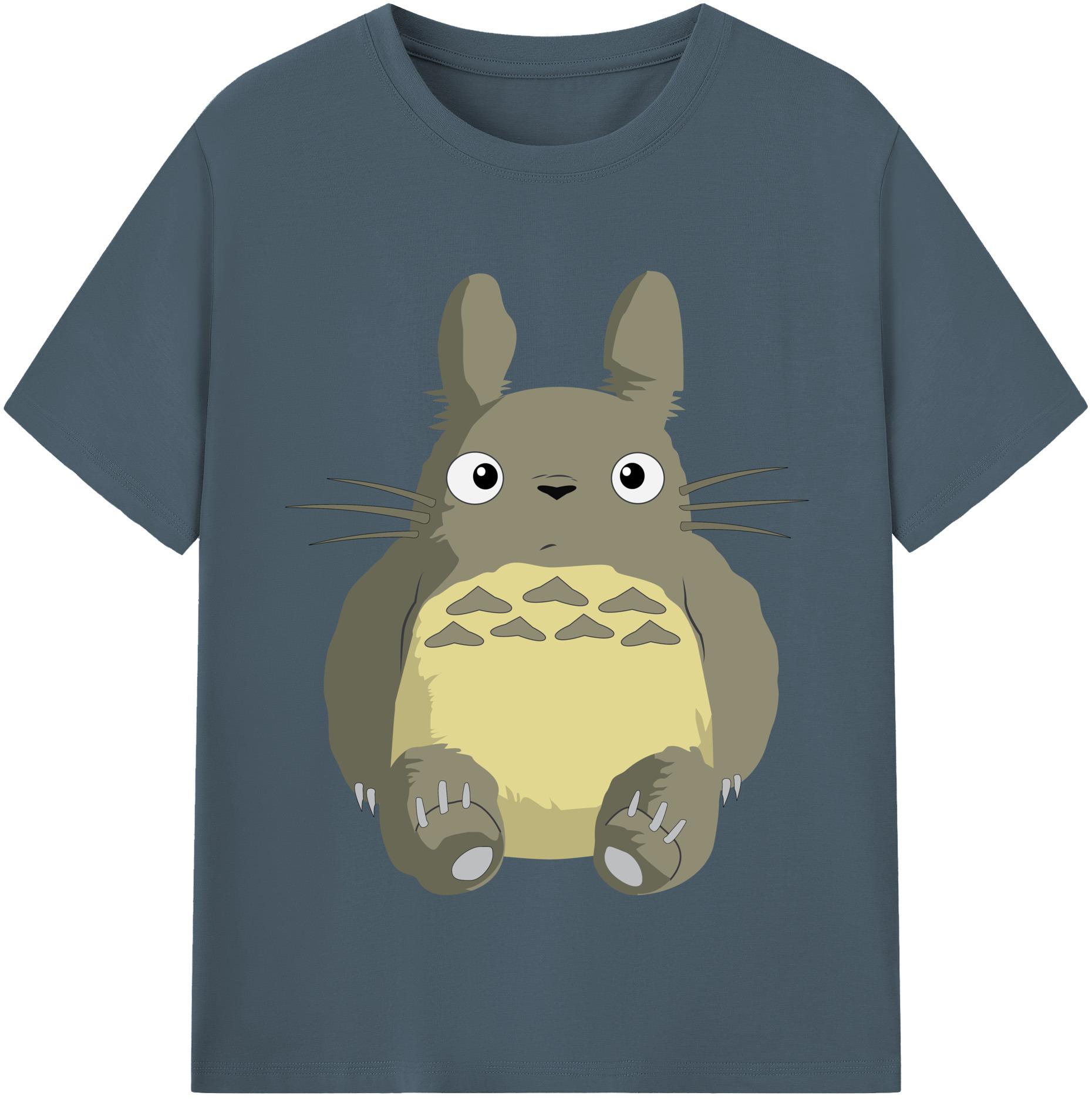 （画像用） となりのトトロ 草壁メイ 草壁サツキ My Neighbor Totoro Satsuki Kusakabe Mei Kusakabe 綿100％半袖Tシャツ（フロントプリント）
